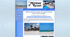 Desktop Screenshot of miramarbeachresort.com